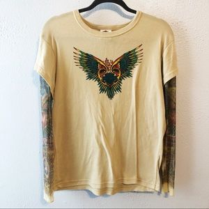 Harley-Davidson women’s long sleeve tee tattoo XL